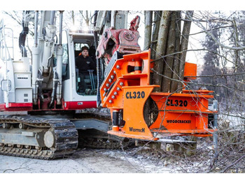 Westtech Woodcracker CL320 Fällkopf Fällgreifer  - Felling head