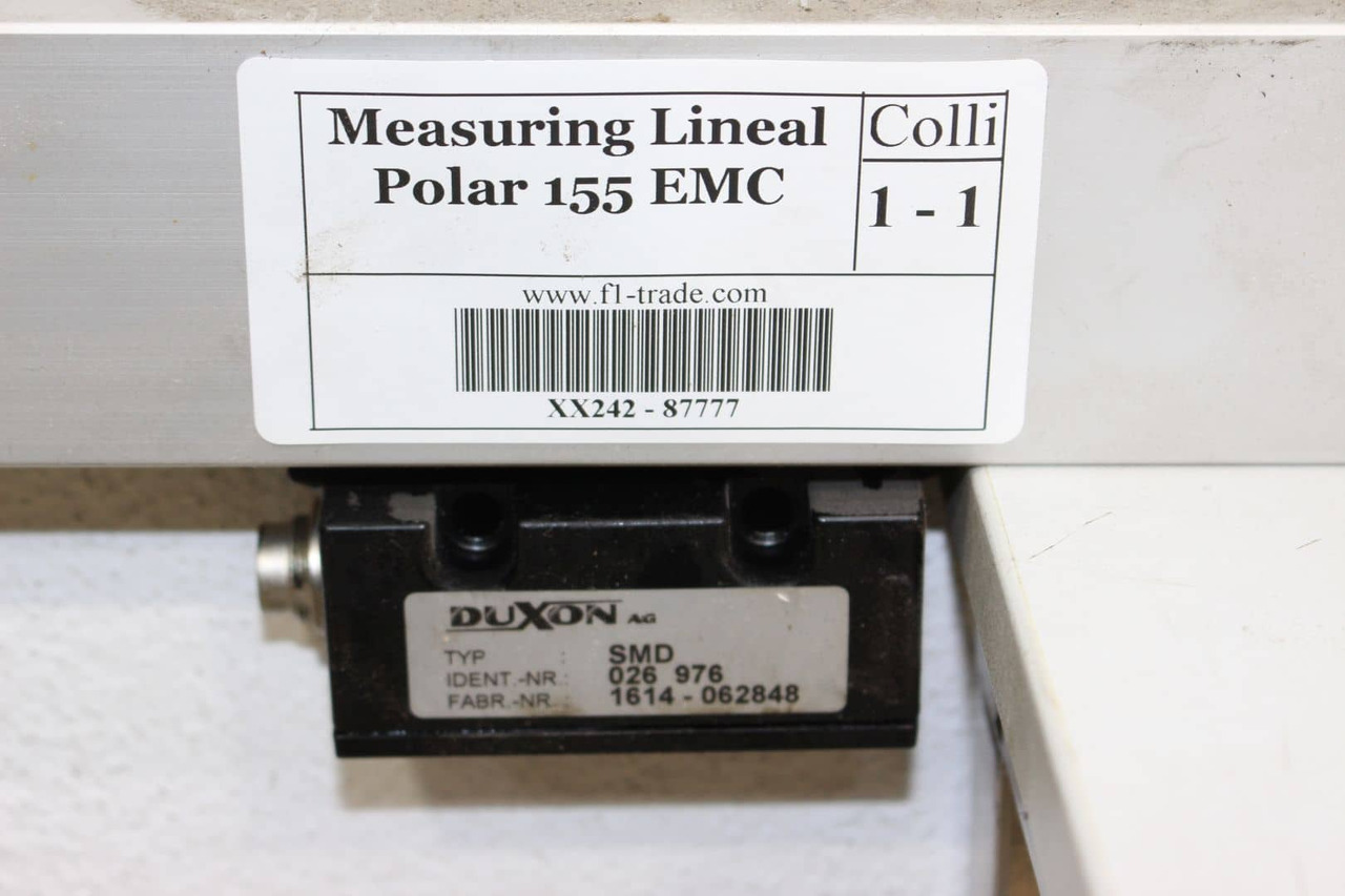 Printing machinery DUXON SMD Polar 155 EMC: picture 6