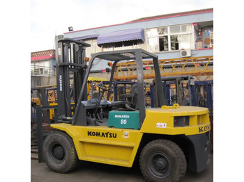 Diesel forklift Used Komatsu FD80 forklift 8 ton diesel Komatsu forklift: picture 3