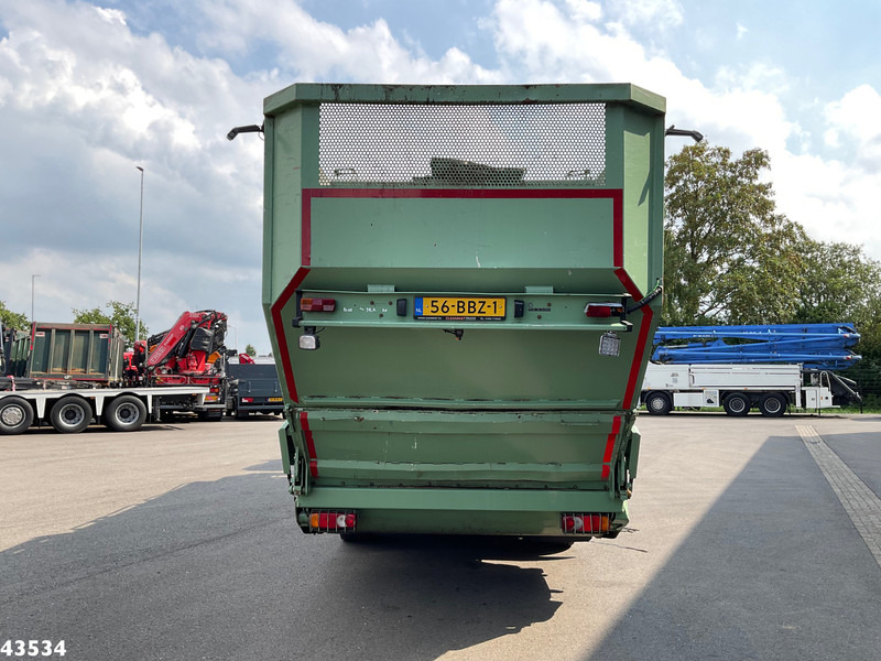 Garbage truck DAF FAN 75 CF 250 Hiab 14 Tonmeter laadkraan: picture 6