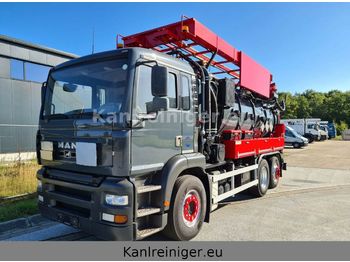 Vacuum truck MAN TGA 26.413 mit Kroll ADR Kombi Aufbau: picture 1