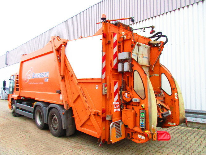 Garbage truck for transportation of garbage MAN TGA 28.310 6x2-4 LL TGA 28.310 6x2-4LL Schörling 3R11 21.5, Terberg Schüttung: picture 9