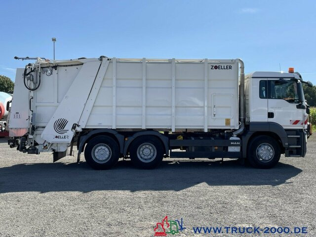 Garbage truck for transportation of garbage MAN TGS 26.320 Zöller Medium XL-S 22m³ Zöller Delta: picture 12