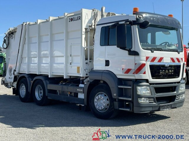 Garbage truck for transportation of garbage MAN TGS 26.320 Zöller Medium XL-S 22m³ Zöller Delta: picture 14