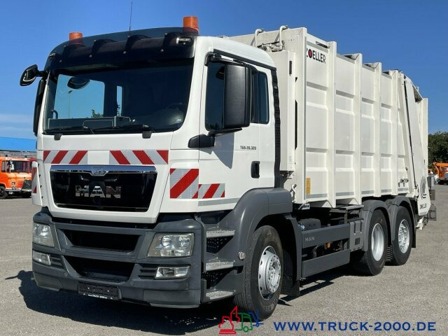 Garbage truck for transportation of garbage MAN TGS 26.320 Zöller Medium XL-S 22m³ Zöller Delta: picture 8