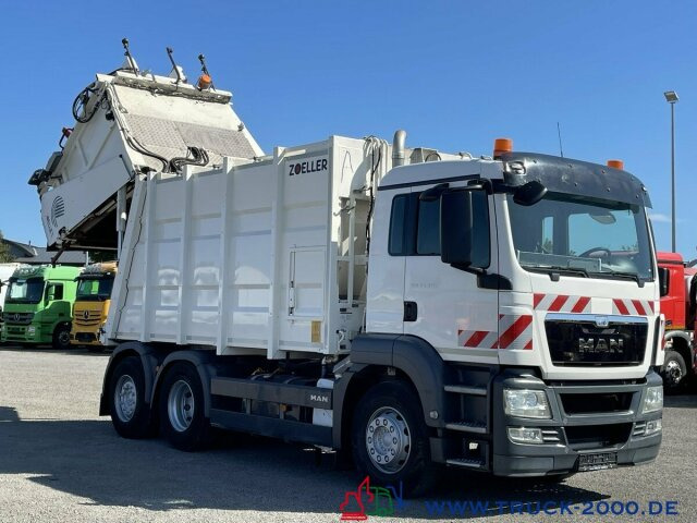 Garbage truck for transportation of garbage MAN TGS 26.320 Zöller Medium XL-S 22m³ Zöller Delta: picture 11