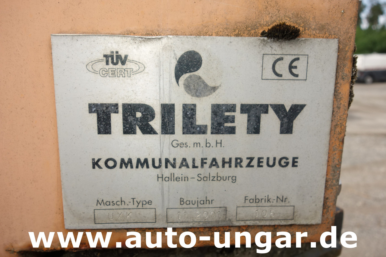 Road sweeper Multicar Trilety Kehraufbau für Multicar Bj. 2001 Kehraufsatz für Kommunalfahrzeuge: picture 12