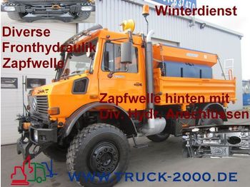UNIMOG U 2150 Winterdienst Div Zapfwellen + Hydraulik - Road sweeper