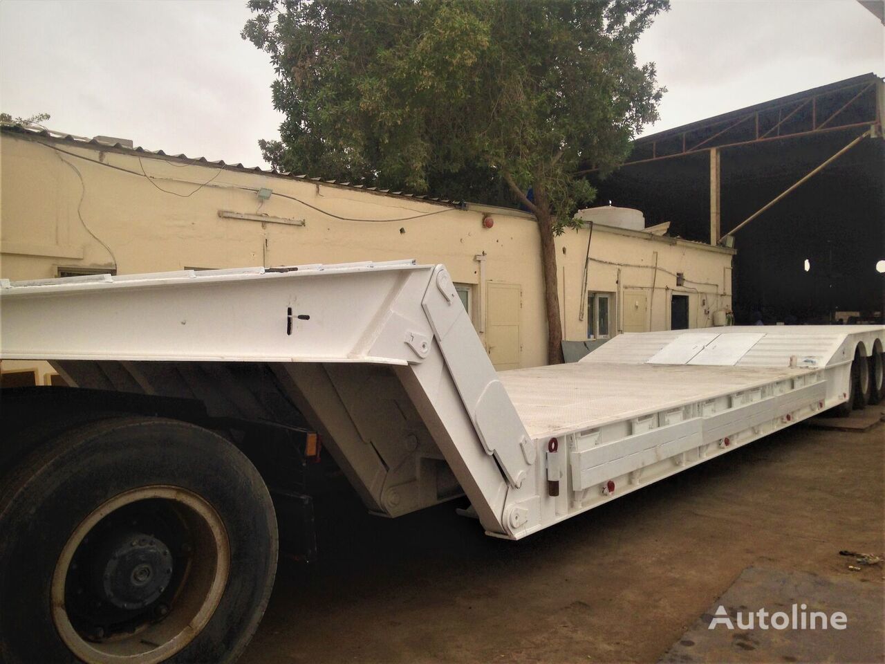 New Low loader semi-trailer AME 120 Ton 4 Axle Front Loading Lowbed Semi-Trailer: picture 17