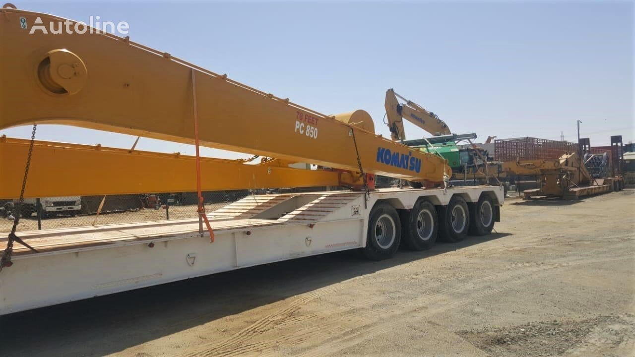 New Low loader semi-trailer AME 120 Ton 4 Axle Front Loading Lowbed Semi-Trailer: picture 14