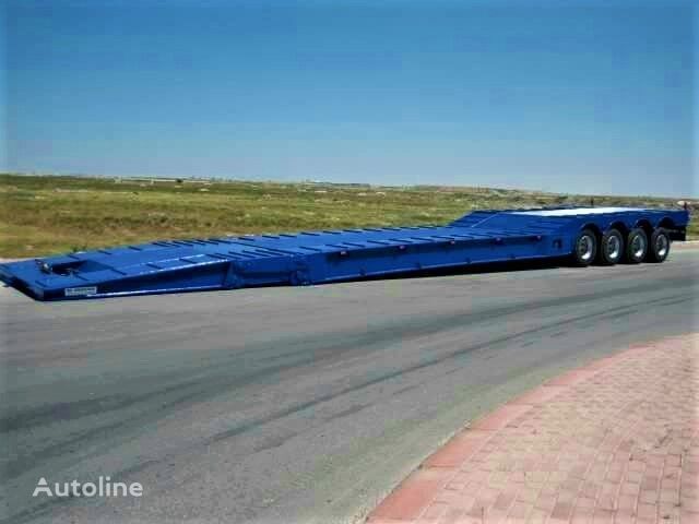New Low loader semi-trailer AME 120 Ton 4 Axle Front Loading Lowbed Semi-Trailer: picture 10