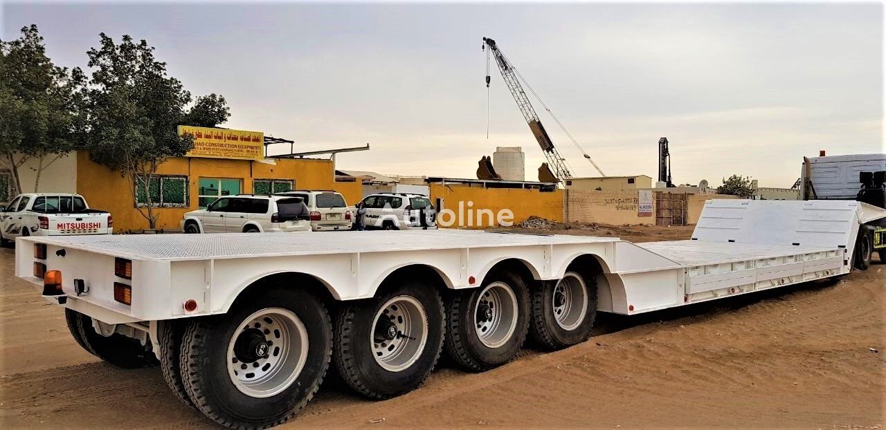 New Low loader semi-trailer AME 120 Ton 4 Axle Front Loading Lowbed Semi-Trailer: picture 3