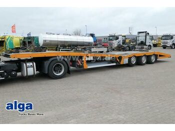 Low loader semi-trailer AT1, 3-Achser, auf-u. absenkbar, Heck ausziehbar: picture 1