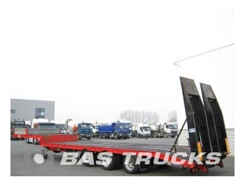 Low loader semi-trailer for transportation of heavy machinery Berger Hydraulische Rampen Liftachse: picture 1