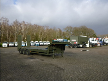 Low loader semi-trailer Broshuis 3-axle semi-lowbed trailer E-2130 / 73 t + ramps: picture 2