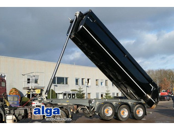 Tipper semi-trailer Bruns BBKraft, Stahl, 26m³, BPW, Alu-Felgen: picture 1