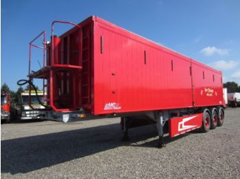  AMT 52 m3 Alu tipper - Closed box semi-trailer