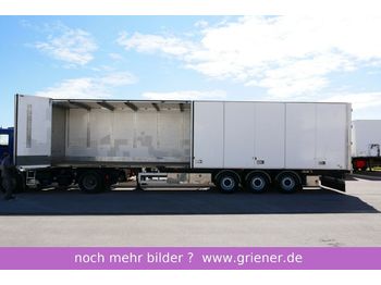 NÄRKO FALTWAND TÜREN KOFFER DOPPELSTOCK - Closed box semi-trailer