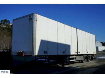 Narko NCT - Closed box semi-trailer