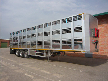 Pezzaioli JAULA GANDERA 3CC - Closed box semi-trailer