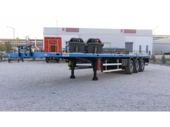 EMIRSAN 12 locks Flatbed Trailer - Container transporter/ Swap body semi-trailer