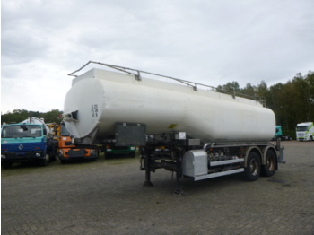 Tank semi-trailer for transportation of fuel Crane Fruehauf Fuel tank alu 25m3 / 5 comp + pump/counter: picture 1