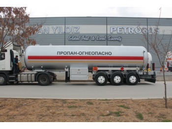 Tank semi-trailer for transportation of gas DOĞAN YILDIZ 45 M3 SEMI TRAILER LPG TANL: picture 1