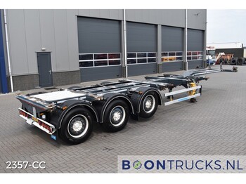 Container transporter/ Swap body semi-trailer D-Tec PORTMASTER HD | 2x20-30-40-45ft HC * ADR * STUURAS * LIFTAS: picture 1