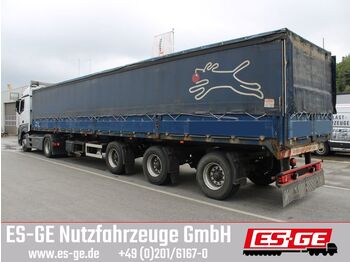 Curtainsider semi-trailer Dinkel 3-Achs-Sattelanhänger mit Schiebeverdeck: picture 1