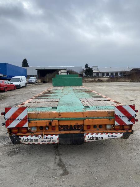 Low loader semi-trailer Doll D330 3-Achs Tieflader ausziehb Lenkachse 45to: picture 4