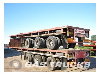 EKW 780cm Ausziehbar 3 Lenkachse RO-46TU3ALU - Dropside/ Flatbed semi-trailer