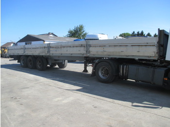 Orthaus WITH ALU SIDEBORDS - Dropside/ Flatbed semi-trailer