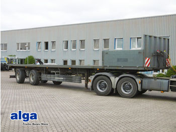 ROHR SA 30.5, 12,5 m. lang, 2.-achser, SAF!  - Dropside/ Flatbed semi-trailer