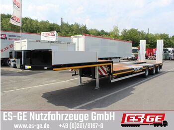 Low loader semi-trailer ES-GE 3-Achs-Satteltieflader mit Radmulden: picture 1