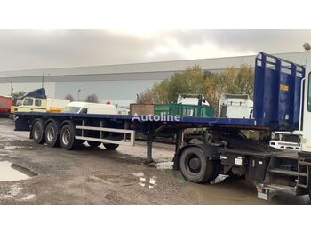 Dropside/ Flatbed semi-trailer FARLOW FLAT - EXTENDER: picture 1