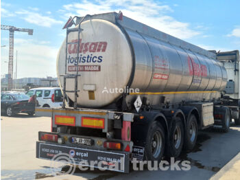 Tank semi-trailer for transportation of chemicals FRUEHAUF 2004 PILOT INSULAT CHROME TANKER: picture 1