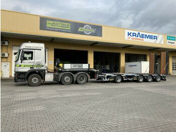 New Low loader semi-trailer Faymonville 4-(1+3)-Achs-Tele-Semi-Radmulden-Rampen zg: picture 2