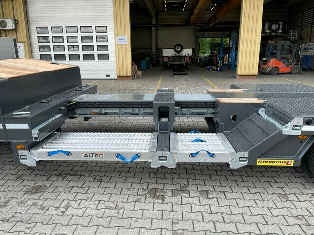 New Low loader semi-trailer Faymonville 4-(1+3)-Achs-Tele-Semi-Radmulden-Rampen zg: picture 6