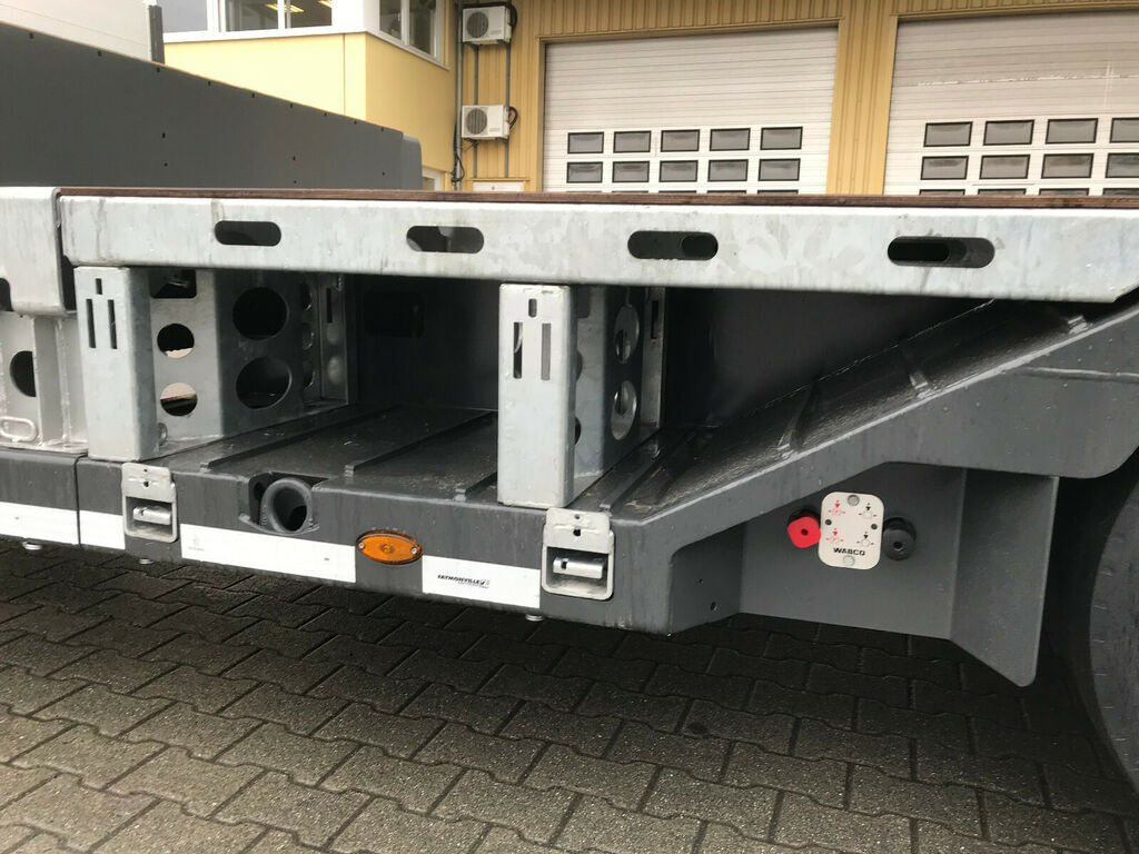 New Low loader semi-trailer Faymonville 4-(2+2)-Achs-Tele-Semi m. Radmulden u. Rampen: picture 7