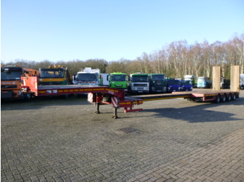 Low loader semi-trailer Faymonville 4-axle semi-lowbed trailer 73 t + ramps / ext 15.8 m: picture 1