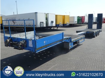 Low loader semi-trailer Faymonville STN-3AU ramps hydr. neck: picture 1