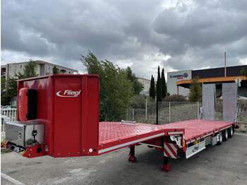 New Low loader semi-trailer for transportation of heavy machinery Fliegl Liftmaster Dispo Gard: picture 1