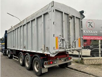 Tipper semi-trailer Frühauf Benalu 54m³ Aluminium Blatt Getreide: picture 1