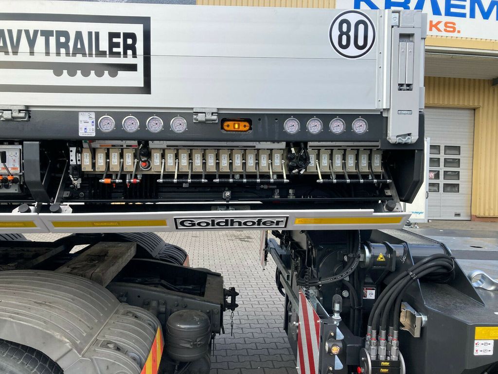 New Low loader semi-trailer Goldhofer 2+4-Achs-Tiefbett-Kombination VP 6: picture 6