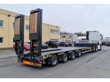 New Low loader semi-trailer Goldhofer 4-Achs-Semi Stepstar mit hydr. Rampen: picture 1