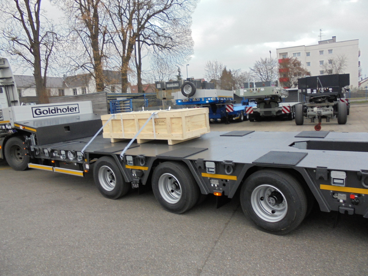New Low loader semi-trailer Goldhofer 5-Achs-Tele-Semi mit hydr.  Rampen MPA: picture 6