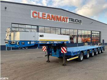 Low loader semi-trailer Goldhofer MPA 6 Semi low loader Hydraulic steering Payload 72.000 kg: picture 1