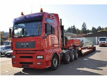 Low loader semi-trailer for transportation of heavy machinery Goldhofer STZ VL 3 36/80: picture 1