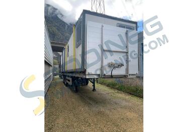 Dropside/ Flatbed semi-trailer HAACON 3 ESSIEUX: picture 1