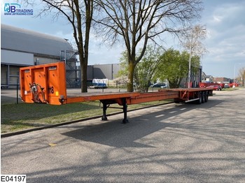 Dropside/ Flatbed semi-trailer Kaiser open laadbak 38000 KG 7,15 Extendable Totaal 13,50 - 20,65 mtr: picture 1